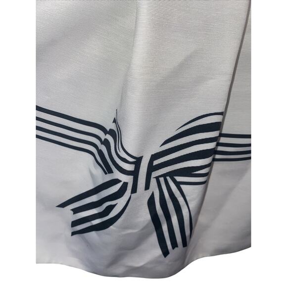 NWT Ted Baker London Natalea Bow Fit & Flare Black White Dress SZ 0 / US 2 - Picture 3 of 13